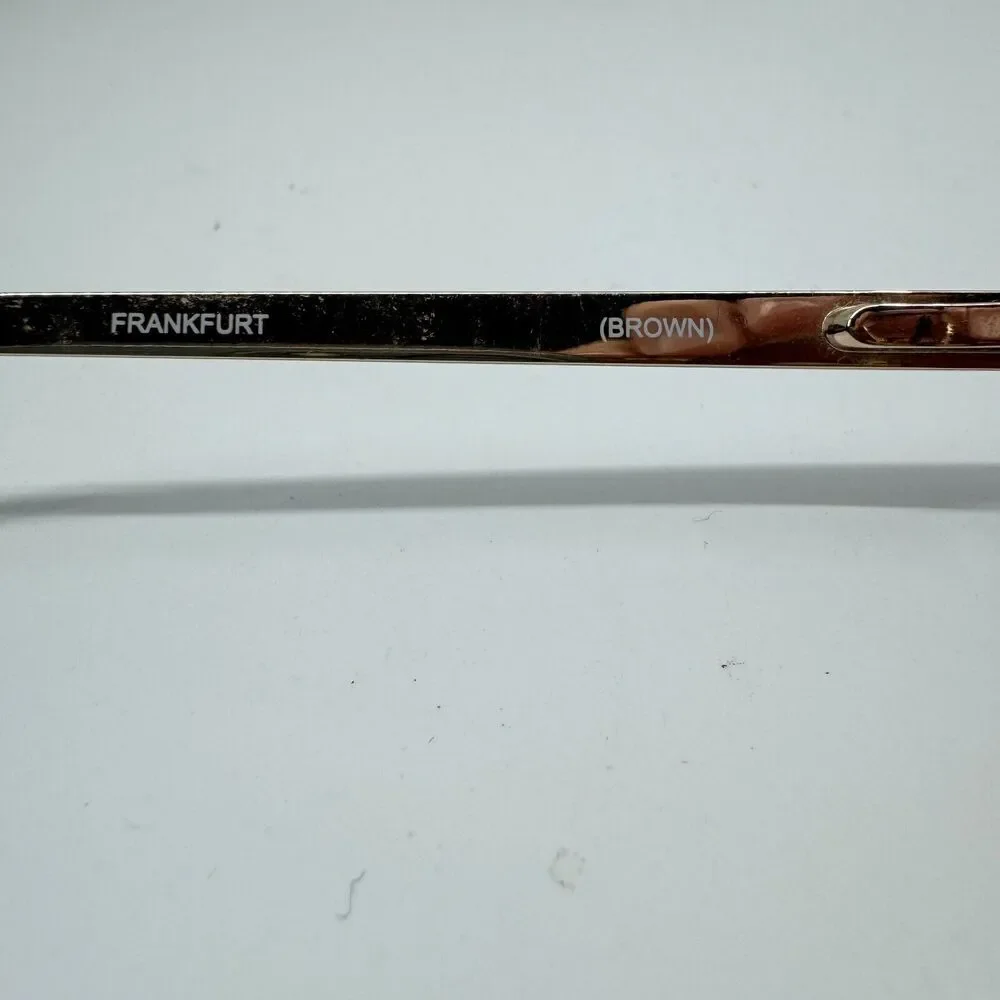 Corona Reale Sunglasses‎ Frames only Frankfurt Gold Brown H12144